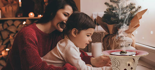 Räuchern in der Vorweihnachtszeit