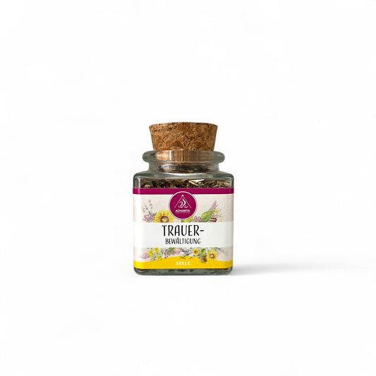 Räucherspezialität “Trauerbewältigung” (50 ml, im Glas)