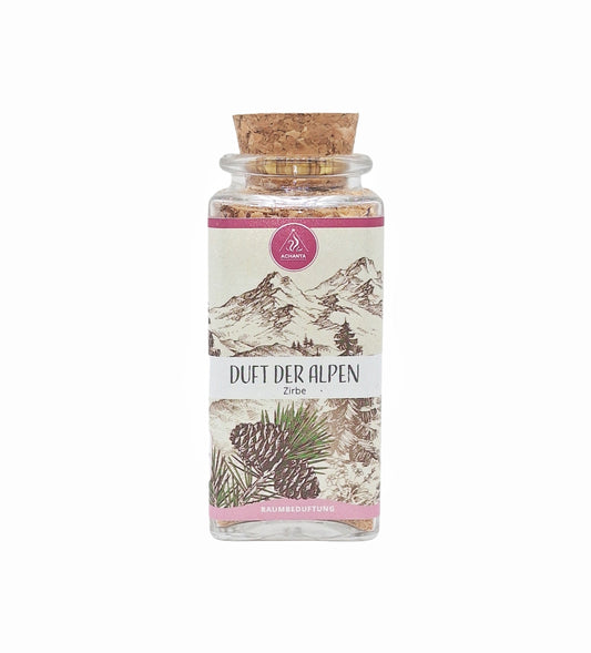 Raumbeduftung "Duft der Alpen" (100ml, im Glas hoch)