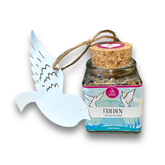 Räucherspezialität "Frieden für Mutter Erde" (100 ml, im Glas)