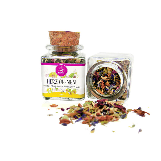 Räucherspezialität “Herz öffnen” (50 ml, im Glas)