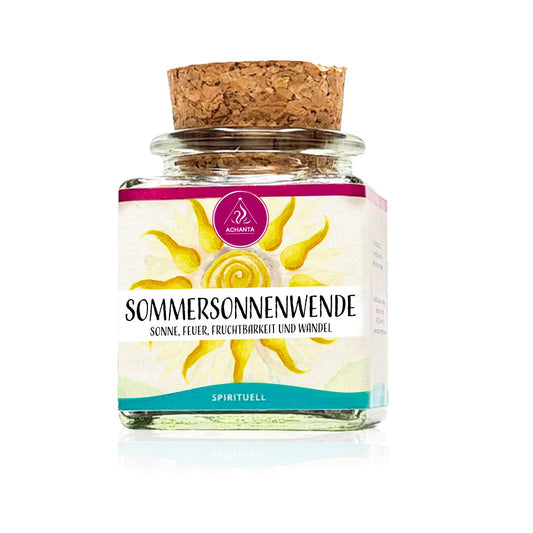Räucherspezialität "Sommersonnenwende" (100 ml, im Glas)