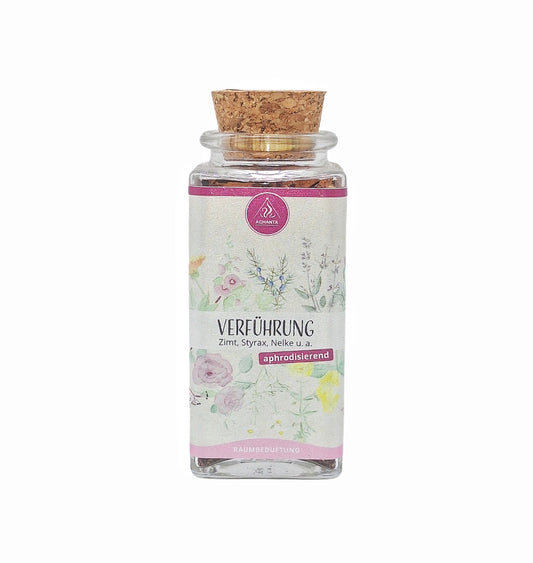 Raumbeduftung "Verführung" (100 ml, im Glas hoch)
