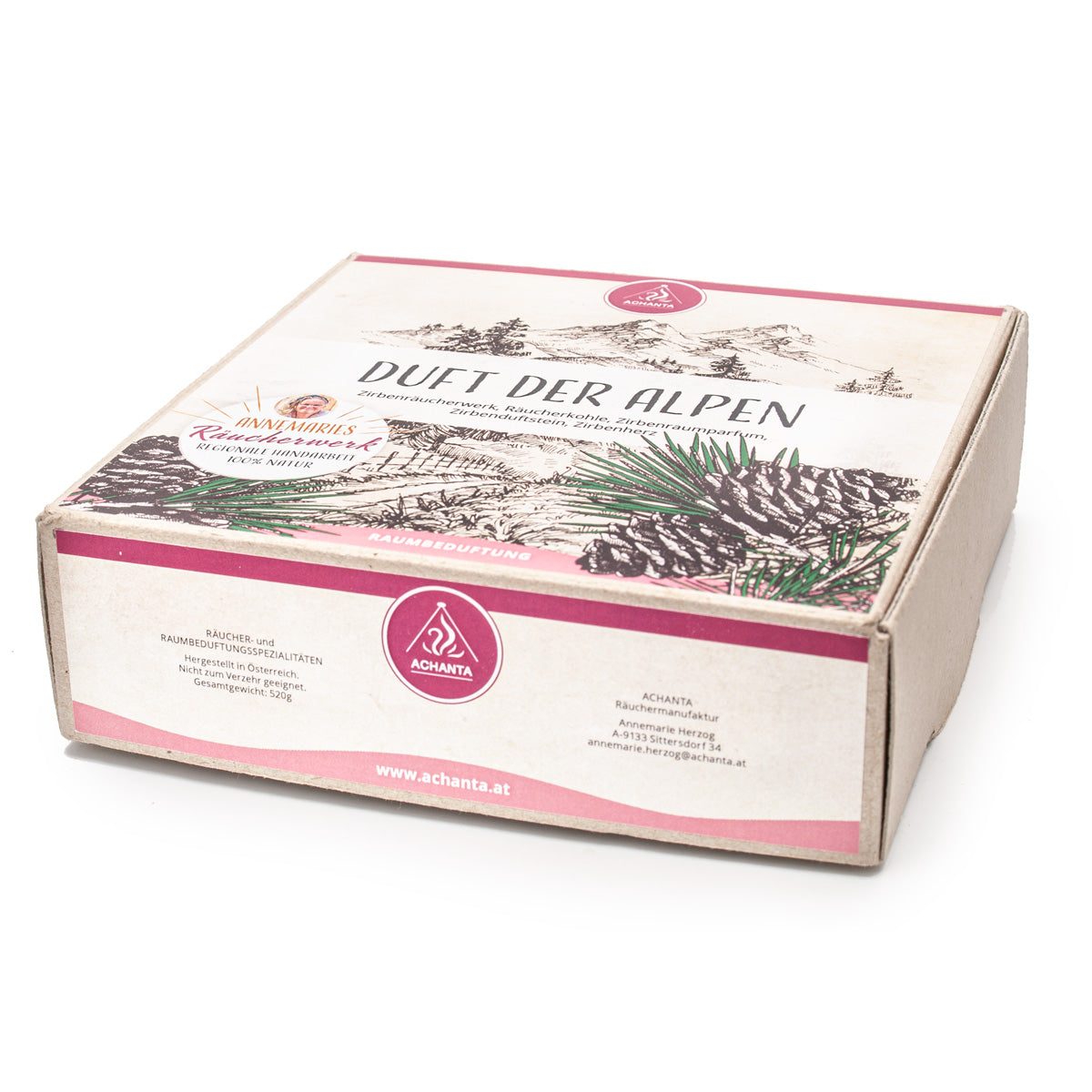 Räucherbox “Duft der Alpen” 