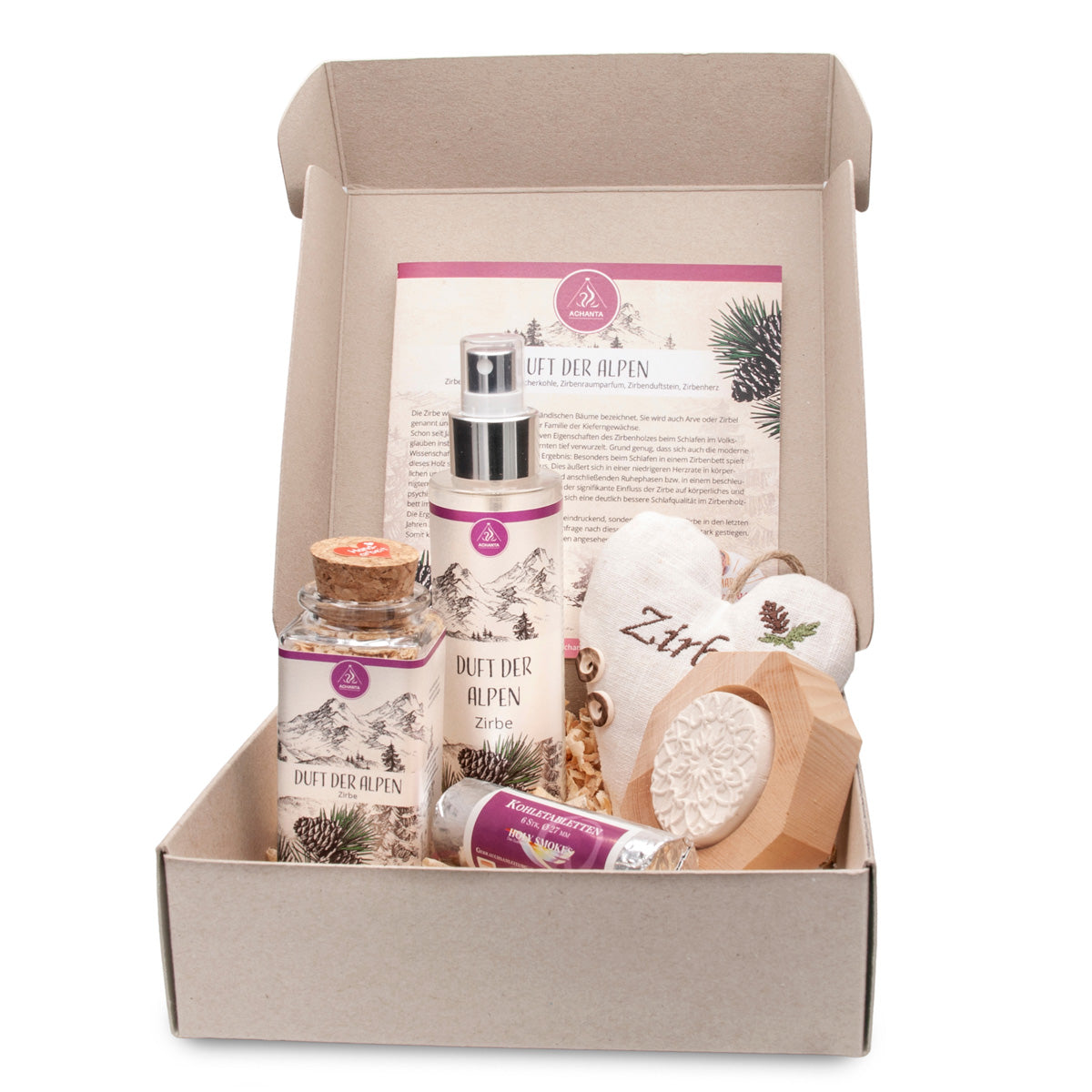 Räucherbox “Duft der Alpen” 