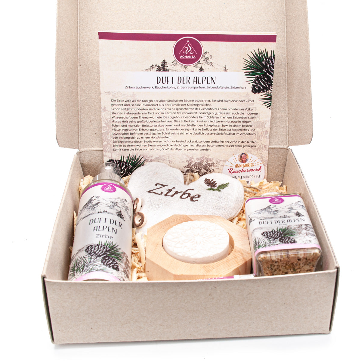 Räucherbox “Duft der Alpen” 